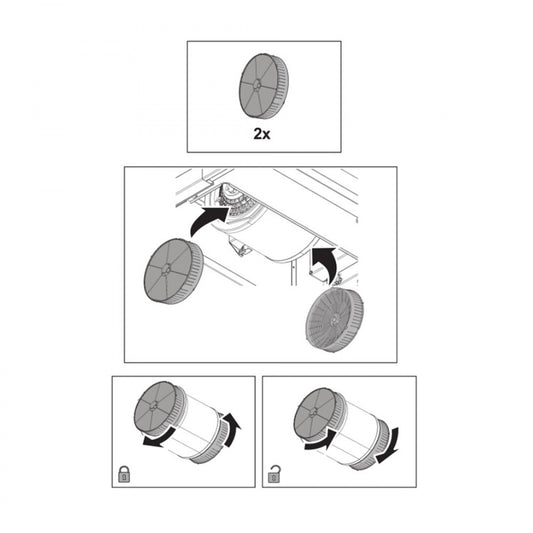 Filter za asp. mod 58 - TurboAir i Elica